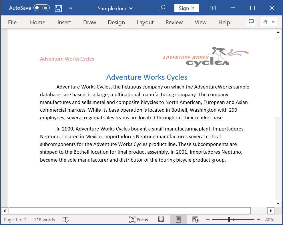 Open And Save Word Document In ASP NET MVC Syncfusion