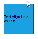 Left alignment