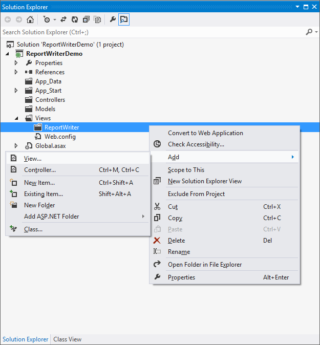 Getting Started With Asp Net Mvc Application Using Syncfusion Report Platform Sdk