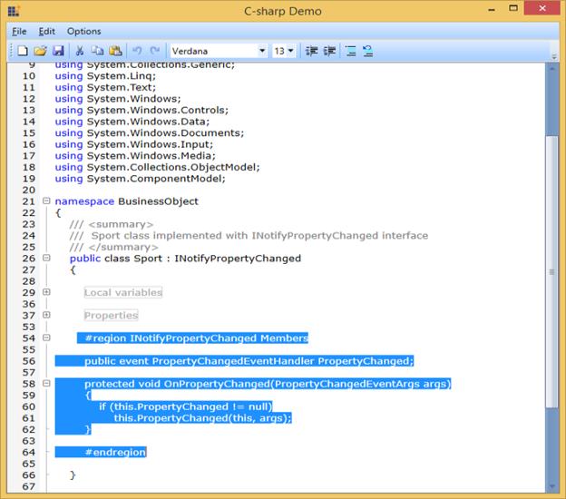 Expand Collapse Support In Wpf Syntax Editor Control Syncfusion