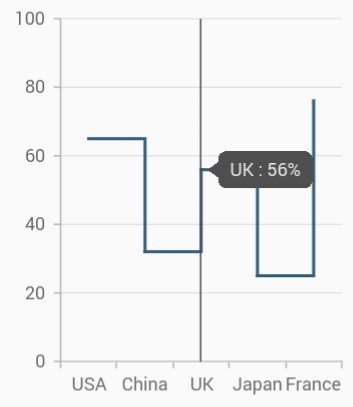 Label format in Flutter Cartesian Charts.