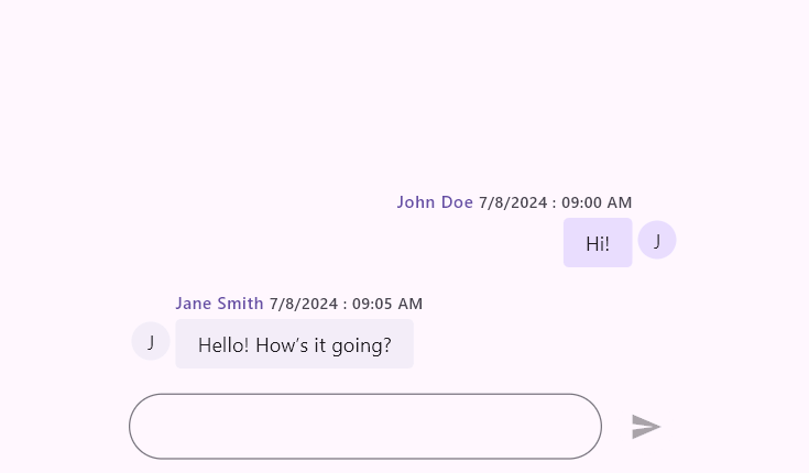 Chat actionButton support
