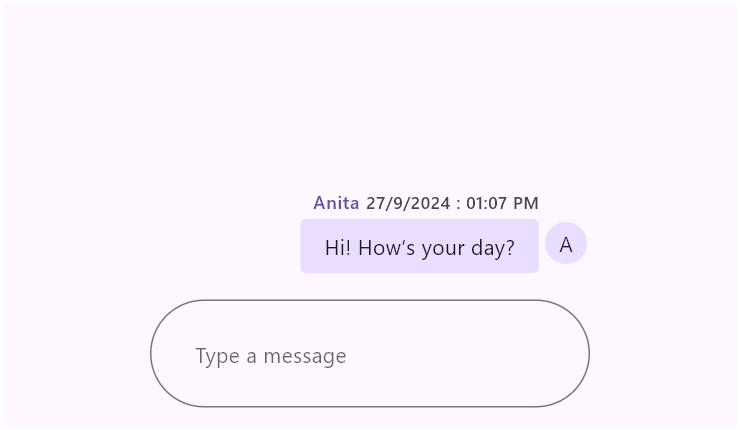 Chat composer border