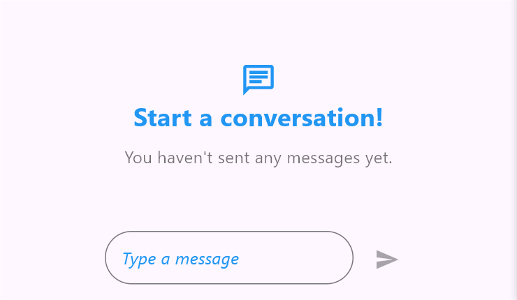 Chat composer hintTextStyle