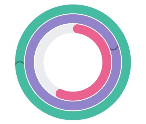 Overfilled radial bar
