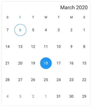RTL Date Range Picker