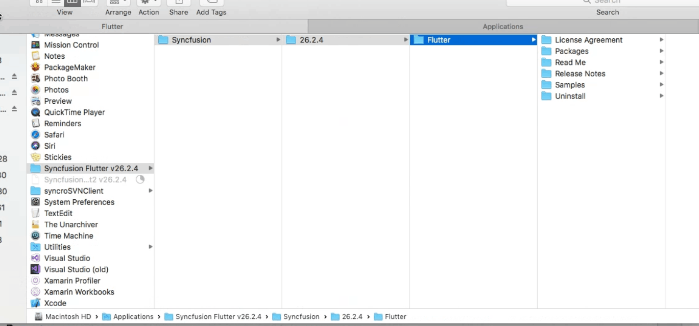 Applications folder