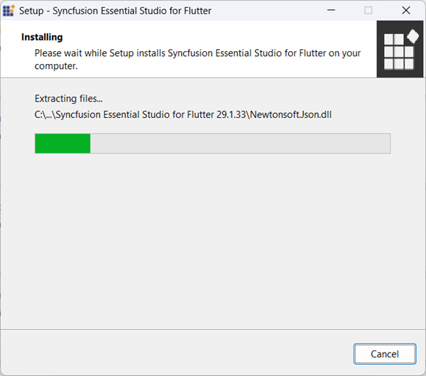 Installer Extraction Wizard