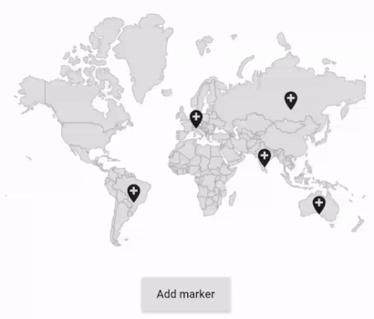 Add markers dynamically