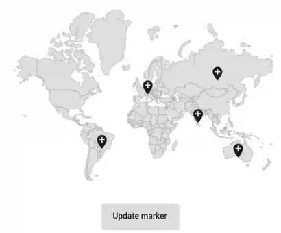 Update markers dynamically