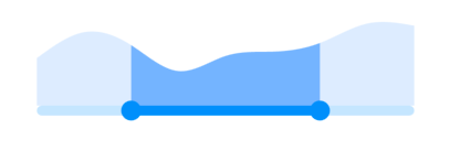 Track corner radius support