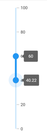 Range Slider tooltip shape