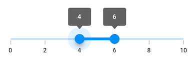 Range Slider tooltip support