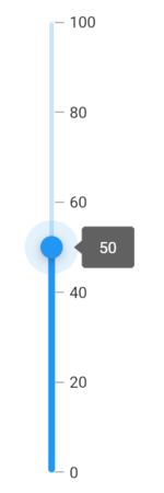 Slider tooltip shape