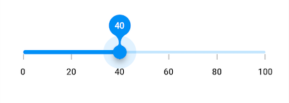 Slider tooltip shape