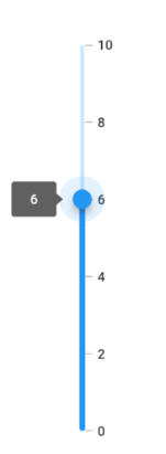 Slider tooltip support