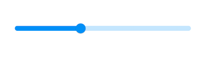 Track corner radius support