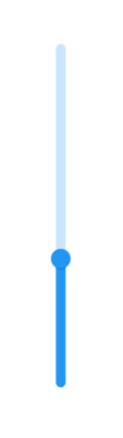 Track corner radius support