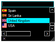 Windows Forms AutoComplete HighcontrastBlack theme