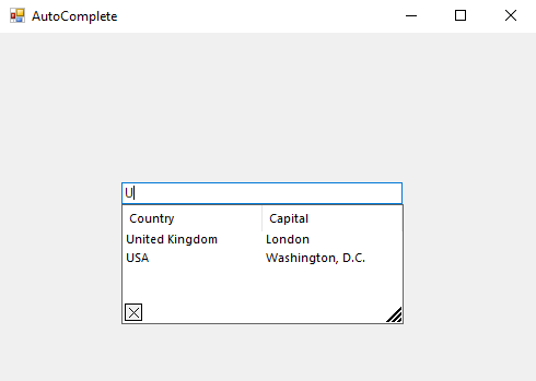 Windows forms AutoComplete with binding data source