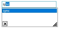 AutoComplete popup programmatically