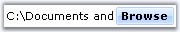 Foreground customization of ButtonEdit