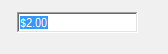 Currency Edit control calculator is disabled in WindowsForms
