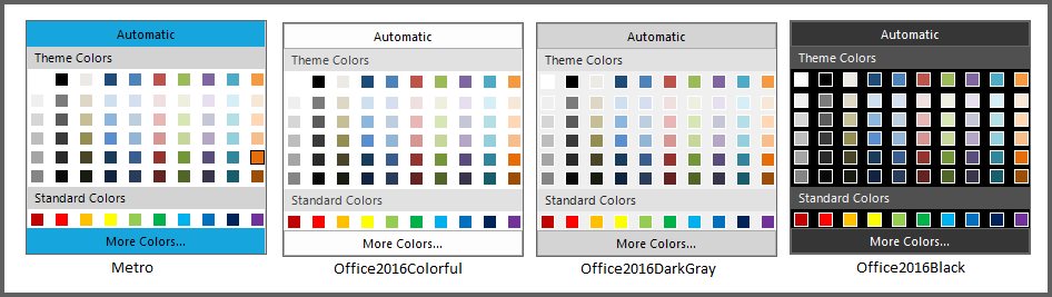 Windows forms ColorPickerUIAdv visualstyle