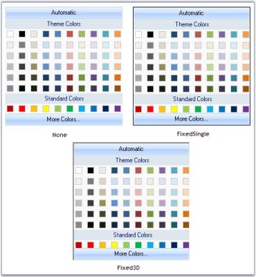 Windows forms ColorPickerUIAdv sets borderstyle