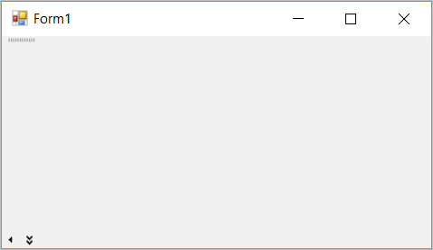 Chevron button button default visibility