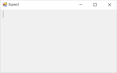 Drop down button hidden in docked state