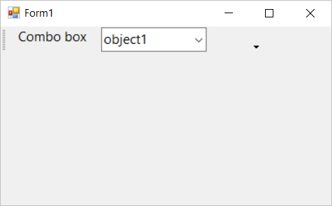 Multiple controls in command bar