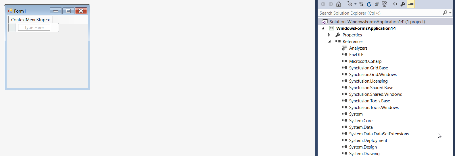 Adding a Context Menu