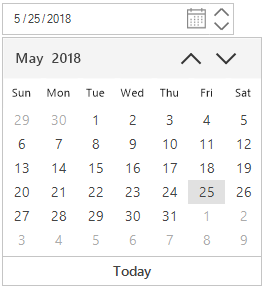 SfDateTimeEdit Office2016Colorful appearance