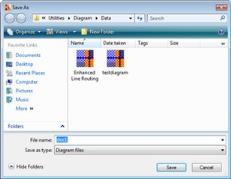 Save a Diagram document in WindowsForms