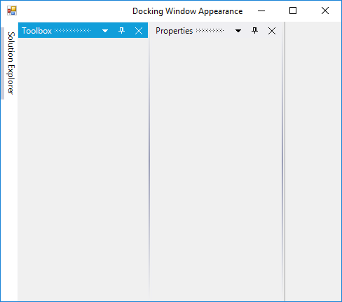 Metro theme DockingManager