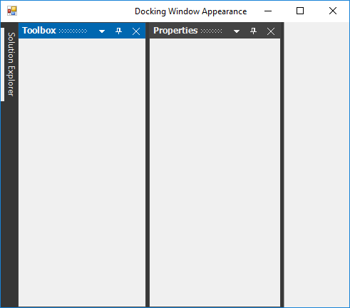 Office2016 Black theme DockingManager