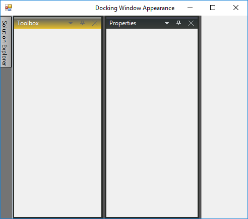 Office2010 Black theme DockingManager