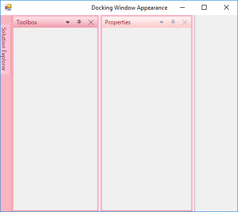 Office2007 Red theme DockingManager