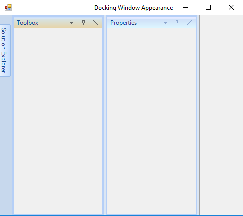 Office 2007 theme DockingManager