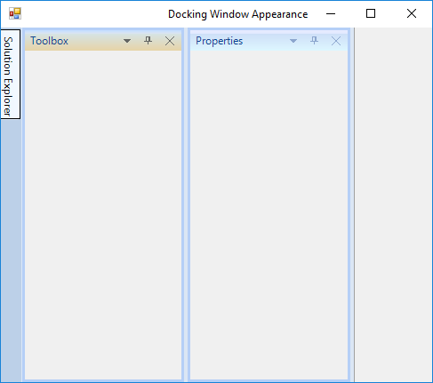 Office 2010 theme DockingManager
