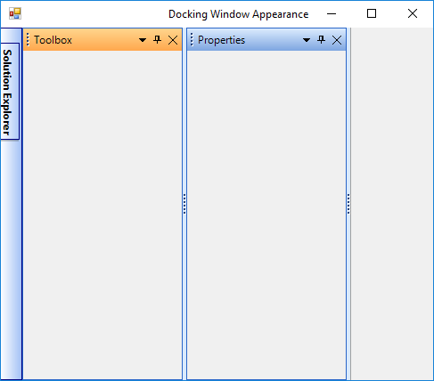 Office XP theme DockingManager