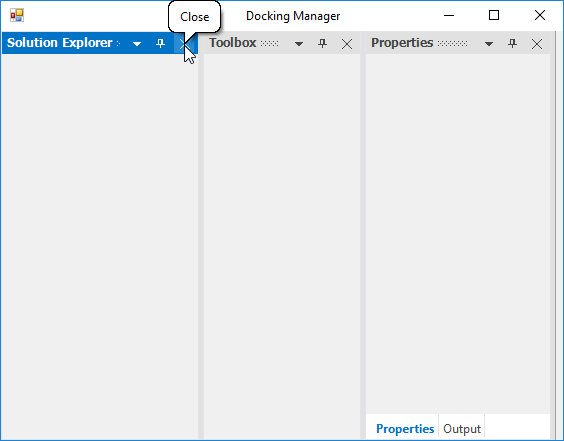 Ballon tooltip for dock windows in DockingManager