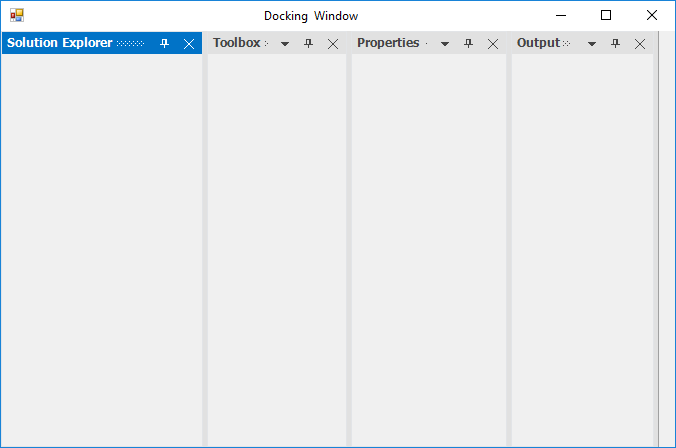 Hide context menu button from dock windows caption