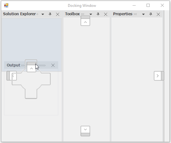 Restrict to dock at right and bottom side in DockingManager
