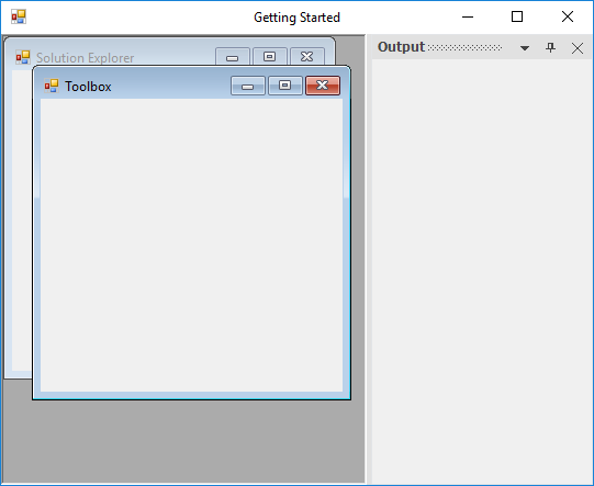 Multiple document interface in DockingManager