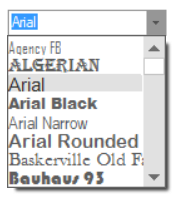 Overview of FontComboBox in WindowsForms
