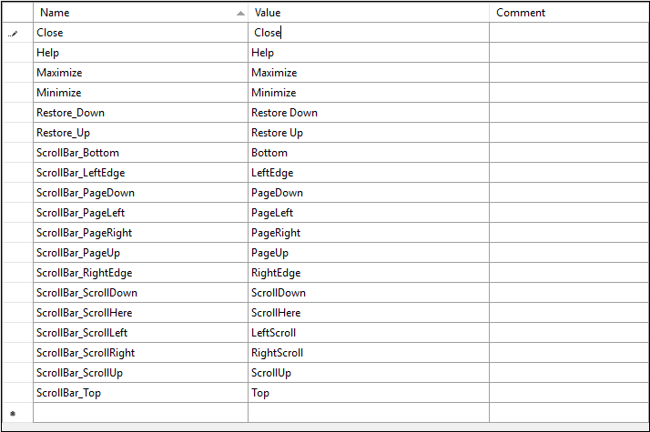 Modifying default resource file of winforms sfform