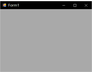 Winforms showing the titlebar customization form