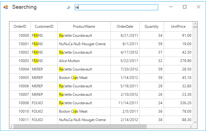 WindowsForms Form shows control in Title Bar